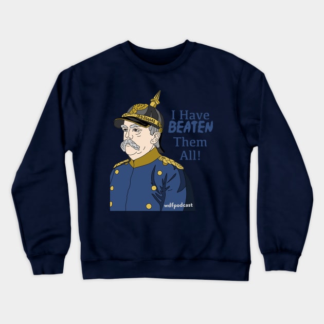 Bismarck Design #1 Crewneck Sweatshirt by WhenDiplomacyFailsShop